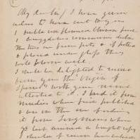 Letter to Darwin